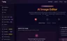 Aipenly AI Image Editor upload and prompt workflow