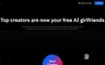 Clona creator website interface