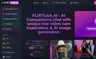 FLIRTcam.AI home with personality builder and live cam previews