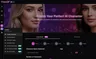 FreeGF five-step AI character creator interface