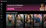 FunFun AI character browser interface