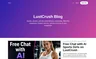 LustCrush blog interface