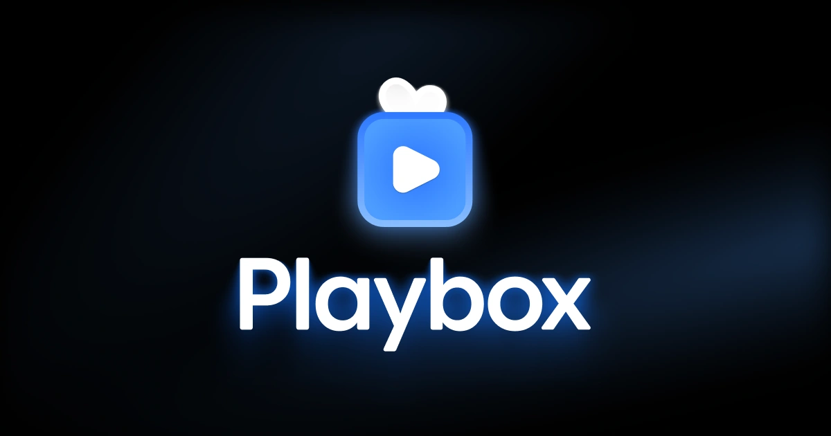 Playbox official image-to-video brand card